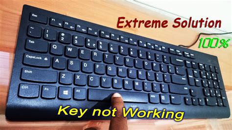 Repair keyboard key is not working | space bar keyboard not working ...