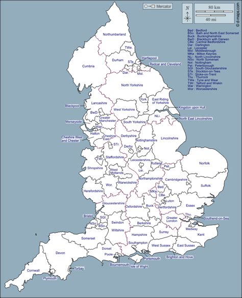 England free map, free blank map, free outline map, free base map outline, counties, names