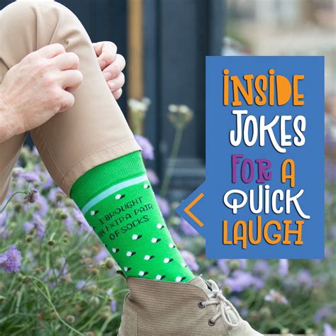 Funny Golf Socks Dress Socks With Joke, One Pair of Funny Socks for Men ...