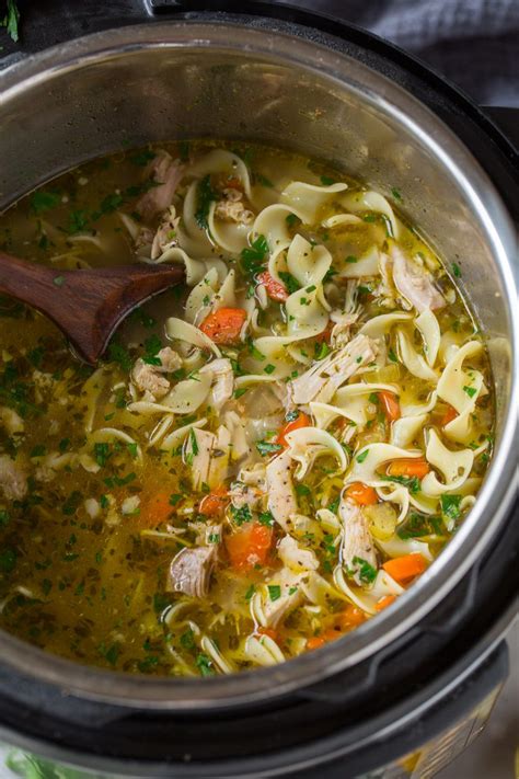 Instant Pot Chicken Noodle Soup - Cooking Classy