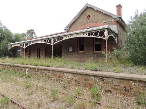 Disused Railway Stations in the Gilbert Valley - Adelaide- without the elaborate railing, I ...