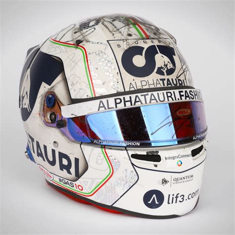 Pierre Gasly 2022 Signed Race Used Helmet - Italian Grand Prix | F1 ...