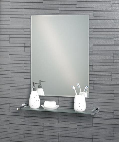 Buy Frameless Rectangular Bevelled Edge Large "Fairmont" Bathroom Mirror 1 | Back2Bath