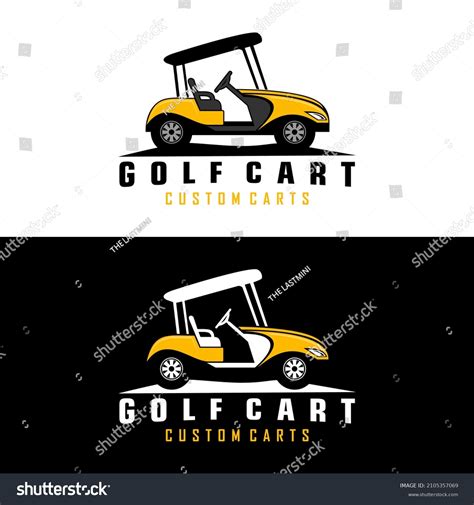 Golf Cart Logo Design Vector Stock Vector (Royalty Free) 2105357069 | Shutterstock