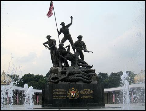 National Monument (Tugu Negara) - Designed by the famous sculptor ...