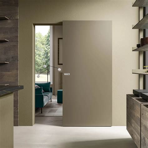 Modern barn doors with invisible track | Angelbau