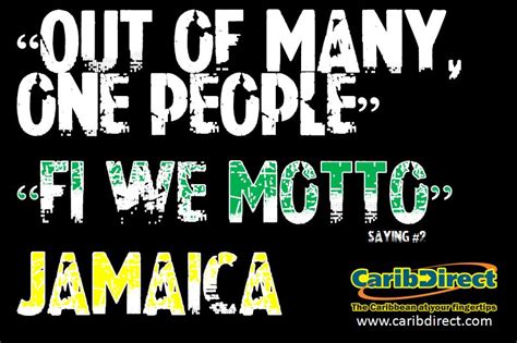 Out of many, one people – Jamaican Saying #2 | Caribbean News, Sports ...