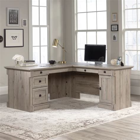 Three Posts Orviston L-Shape Desk & Reviews | Wayfair | Cheap office furniture, Home office ...