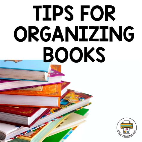 Tips for Organizing Books in your Preschool Teacher Library - Pre-K Printable Fun