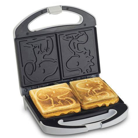 Peanuts Grilled Cheese Sandwich Maker | Grilled cheese maker, Grilled cheese, Sandwich maker