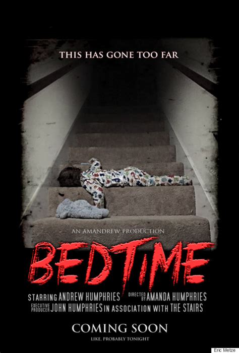 Dad's Fake Movie Poster Gives Bedtime With A Toddler The Dramatic Treatment It Deserves | HuffPost