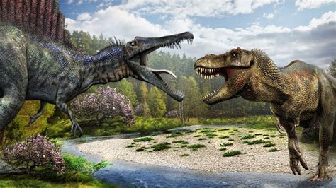 T Rex Vs Spinosaurus Wallpaper