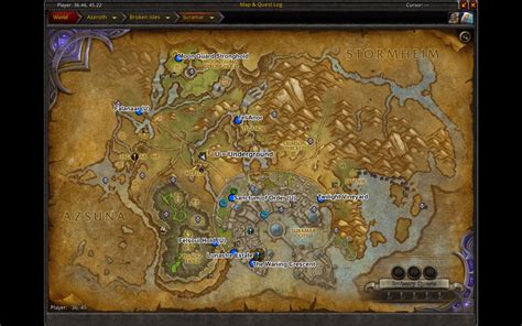 Complete Suramar Teleport map : wow