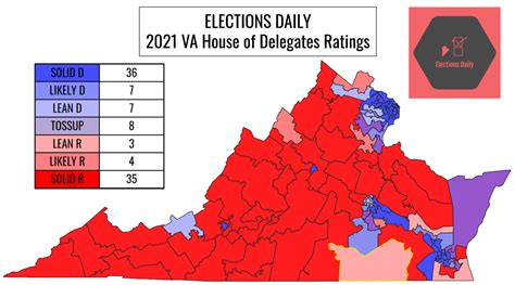 Elections Daily's Inaugural Virginia 2021 Ratings - Elections Daily