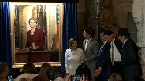 Video Portrait of House Speaker Nancy Pelosi unveiled in Congress - ABC ...