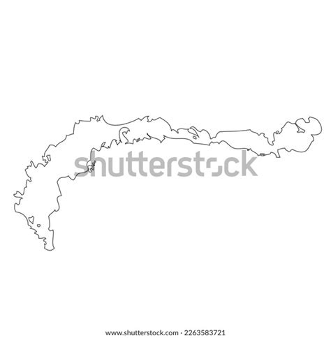 Outline Lake Balkhash Map Stock Vector (Royalty Free) 2263583721 | Shutterstock