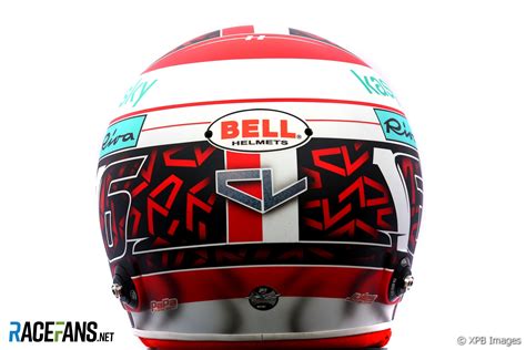 Charles Leclerc 2020 helmet · RaceFans