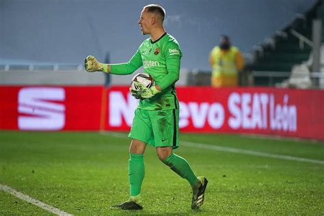 Ter Stegen keeps 6 consecutive LqLiga clean sheets for the first time ...