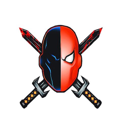 "Deathstroke Mask logo" by IVLeague | Redbubble