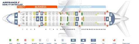 Air France Boeing 777 200 Seating Plan | Bruin Blog