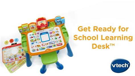 Get Ready for School Learning Desk™ | Demo Video | VTech® - YouTube