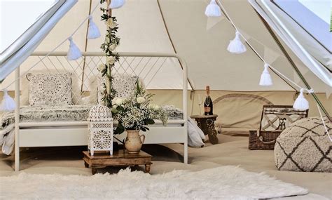 Wedding bell tents - Nordic boho to festival style - bell tent ...