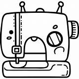 Premium Vector  Kawaii sewing machine coloring Page sketch template