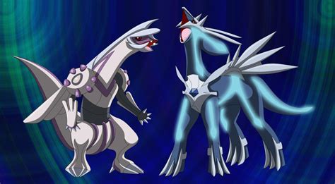 Dialga and Palkia by purapuss on DeviantArt