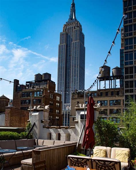 The best rooftop bars—with views—at New York City hotels | Best rooftop ...