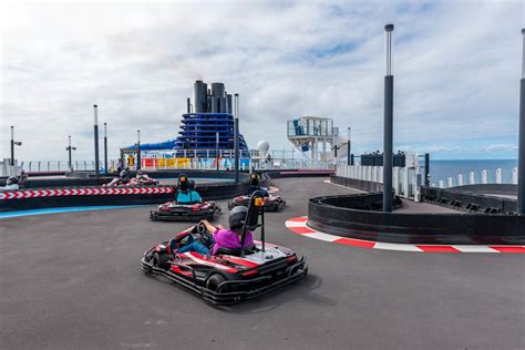 Go-Kart Racetrack on Norwegian Bliss Cruise Ship - Cruise Critic