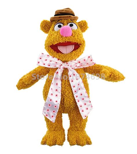 Rare The Muppets Fozzie Bear Plush Doll Toy 40cm Cute Stuffed Animals Soft Kids Toys for ...