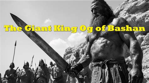 The Giant King Og of Bashan 4K - YouTube