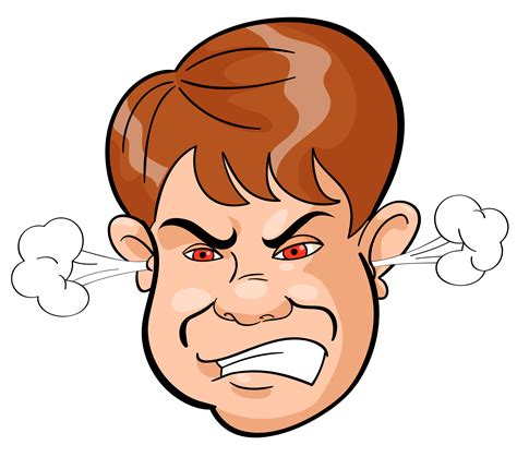 Mad Cartoon Face Clipart | Free download on ClipArtMag