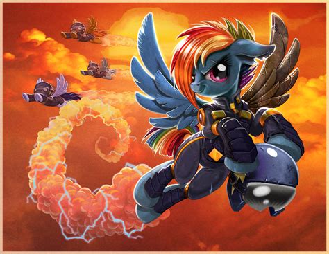 Rainbow Dash - My Little Pony - Image by Harwicks-art #2486789 ...