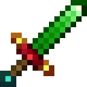 Emerald Sword (Emerald Sword) - Emerald And Ruby - MC百科|最大的Minecraft中文MOD百科