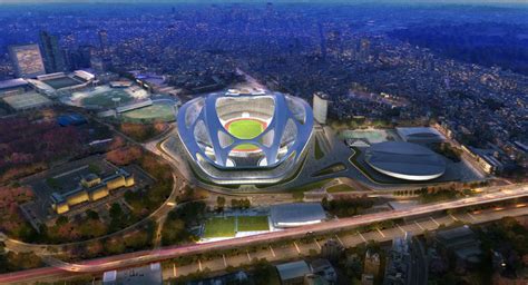 zaha hadid: new national stadium of japan venue for tokyo 2020 olympics