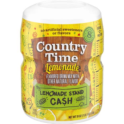 Country Time Lemonade Drink Mix - Shop Mixes & flavor enhancers at H-E-B