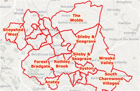 Have your say on a new political map for Charnwood Borough Council ...