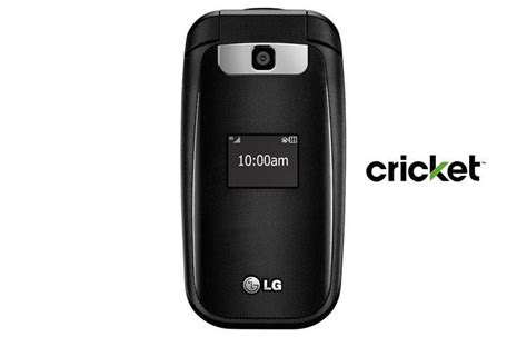 LG True Basic Flip Phone for Cricket Wireless (B460) Black | LG USA