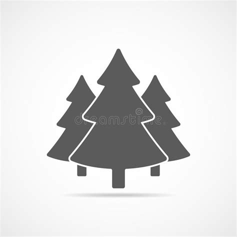 Christmas Tree Icon In Pixel Art Design. Vector Illustration Stock Illustration - Illustration ...