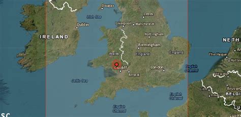 Magnitude 3.8 earthquake rattles South Wales at midnight - Deeside.com | Deeside.com