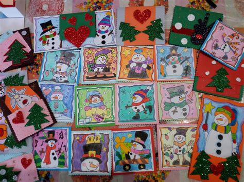 Se me va el baifo: tarjetas de Navidad hechas a mano