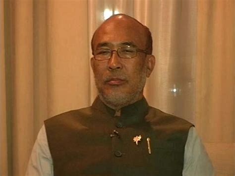 Chief Minister of Manipur Nongthombam Biren Singh