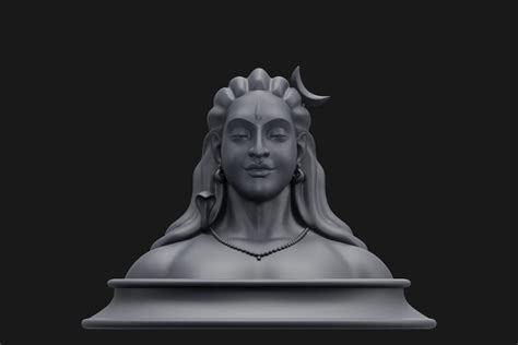 ArtStation - Adi Yogi statue | Resources