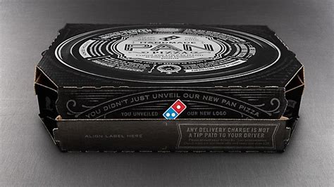 Domino's Handmade Pan Pizza boxes | Communication Arts