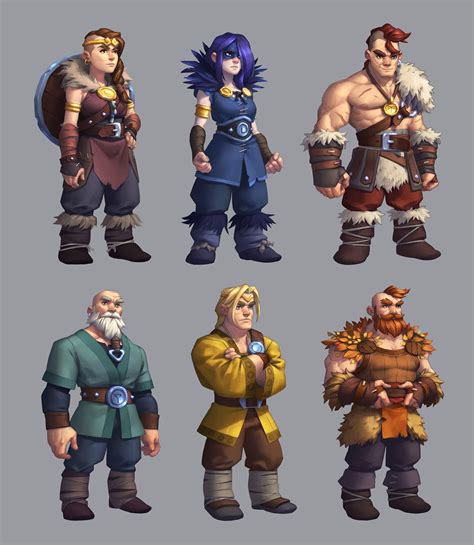 ArtStation - Campaign Assets - NORTHGARD, Jeremy Vitry | Game character ...