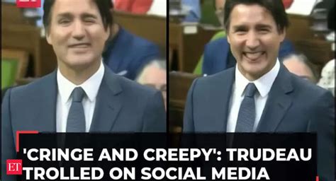 justin trudeau: 'Cringe and creepy': Justin Trudeau trolled over his ...