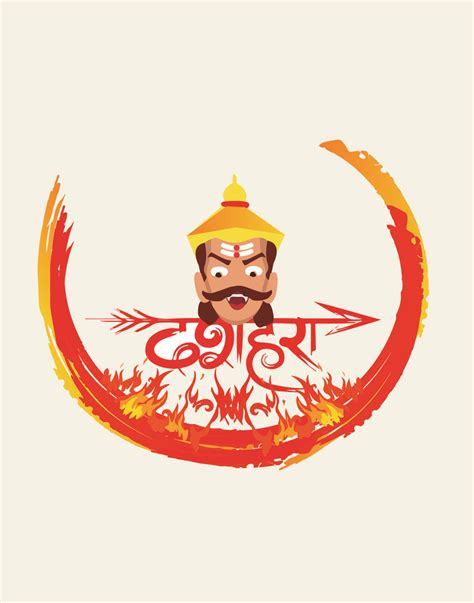 free dussehra vector templates