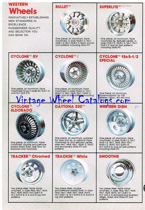 Western | Vintage Wheel Catalogs