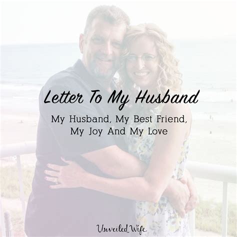 Letter To My Husband: My Husband, My Best Friend, My Joy And My Love - MARRIAGE AFTER GOD ...